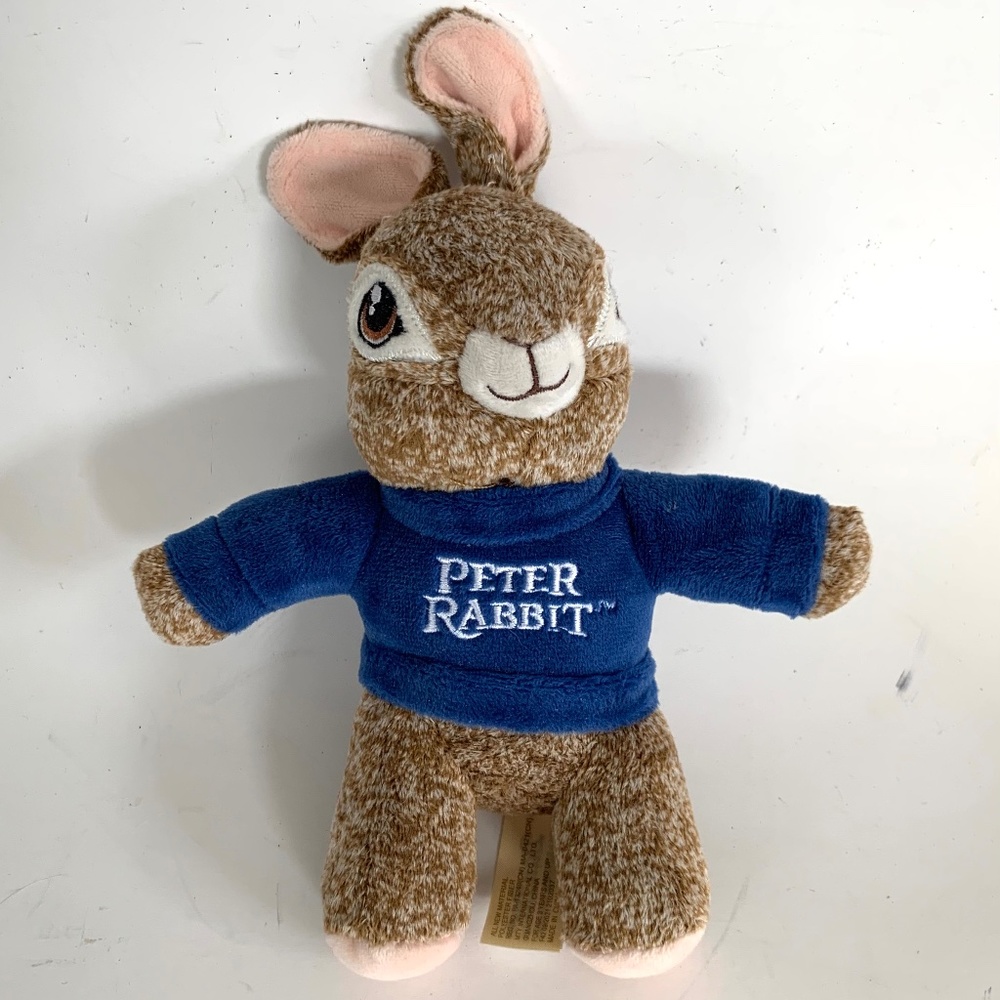 Peter Rabbit Easter Plush Stuffed 8” animal